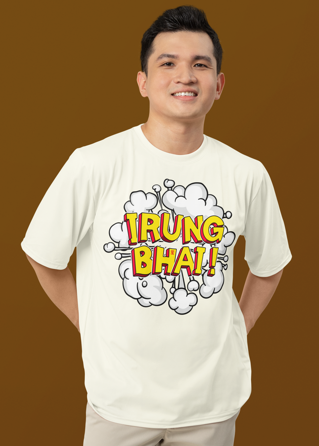 Irung Bhai Graphic Printed Oversized T-Shirt - Unisex - Inkstring