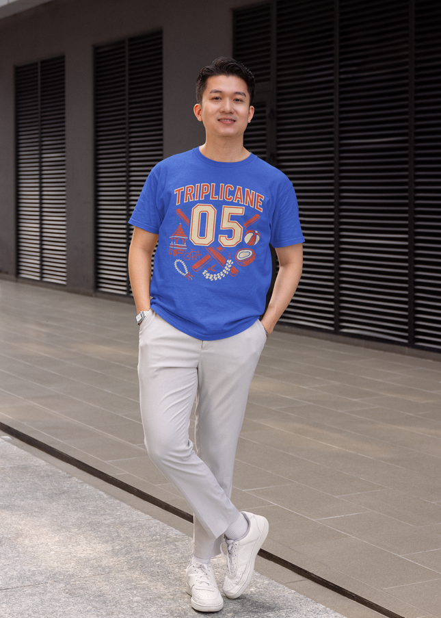 Triplicane - Round Neck T-Shirt - Inkstring