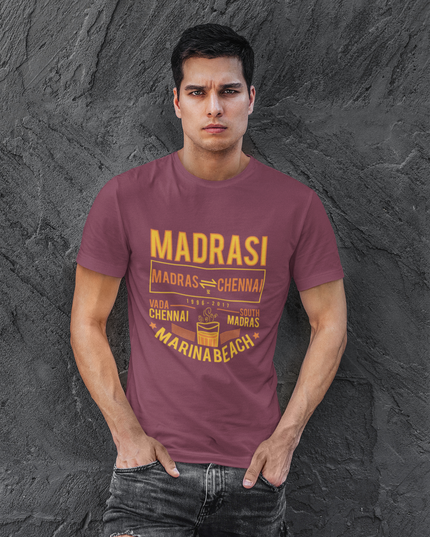 Madrasi Round Neck T-Shirt - Inkstring