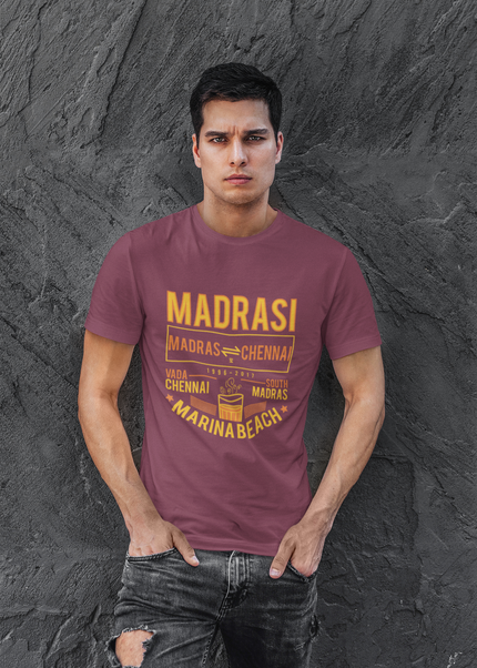 Madrasi Round Neck T-Shirt - Inkstring