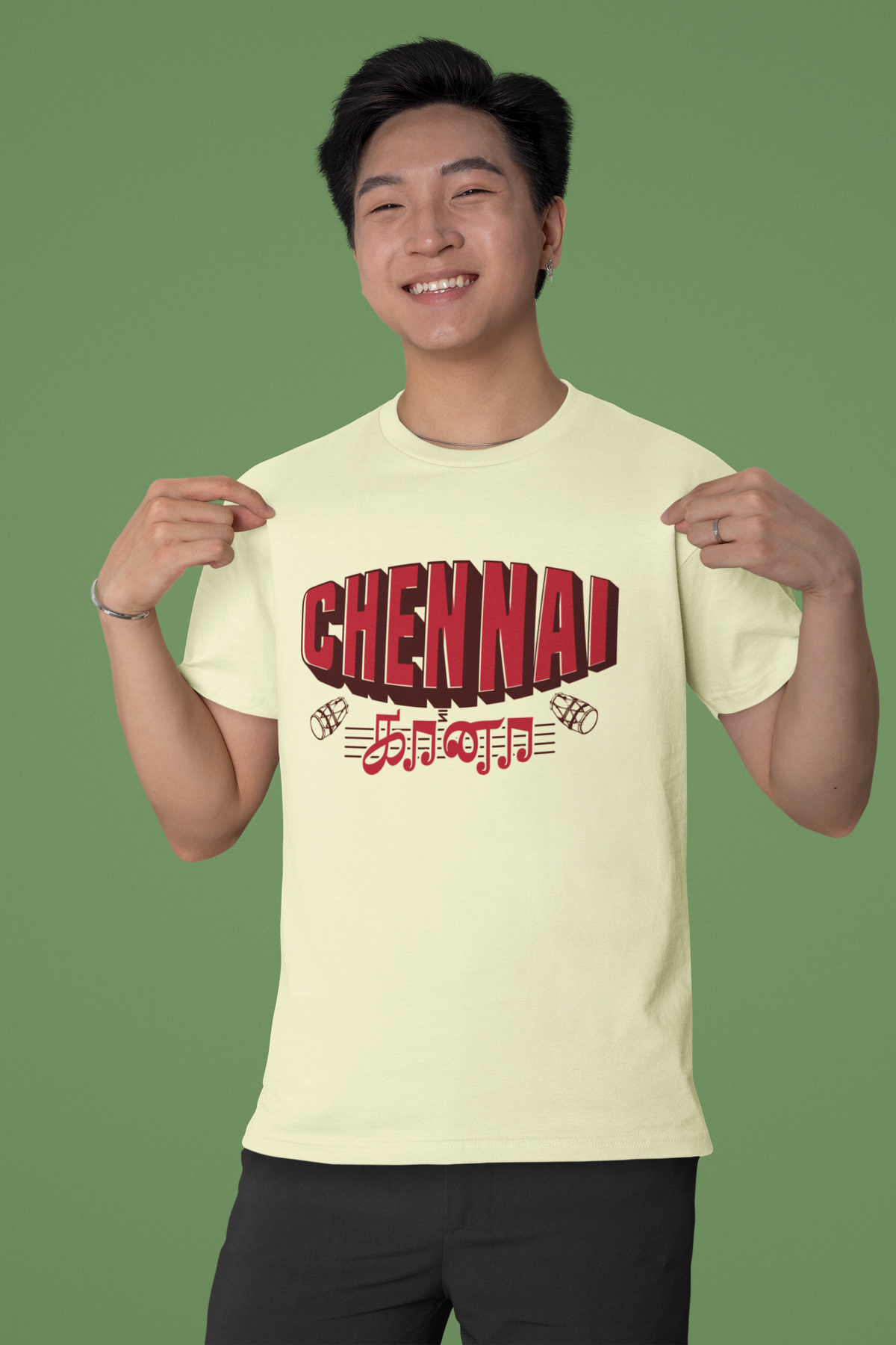 Chennai Ghaana Round Neck T-Shirt