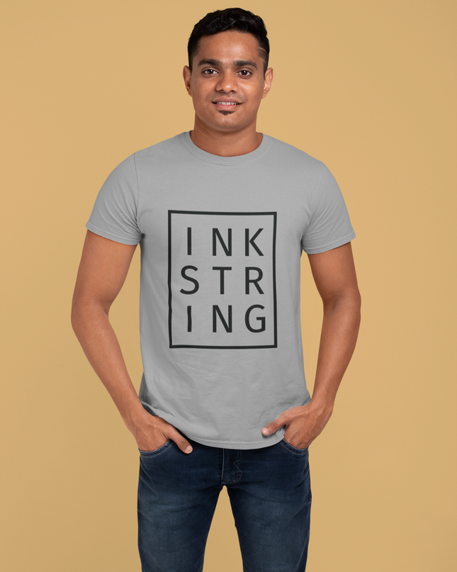 Inkstring Box Round Neck T-Shirt - Inkstring