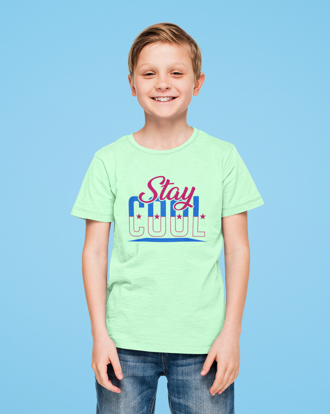 Stay Cool Graphic printed T-Shirt - Inkstring