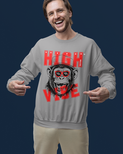 High Vibe Sweatshirt - Unisex - Inkstring