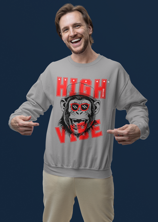 High Vibe Sweatshirt - Unisex - Inkstring