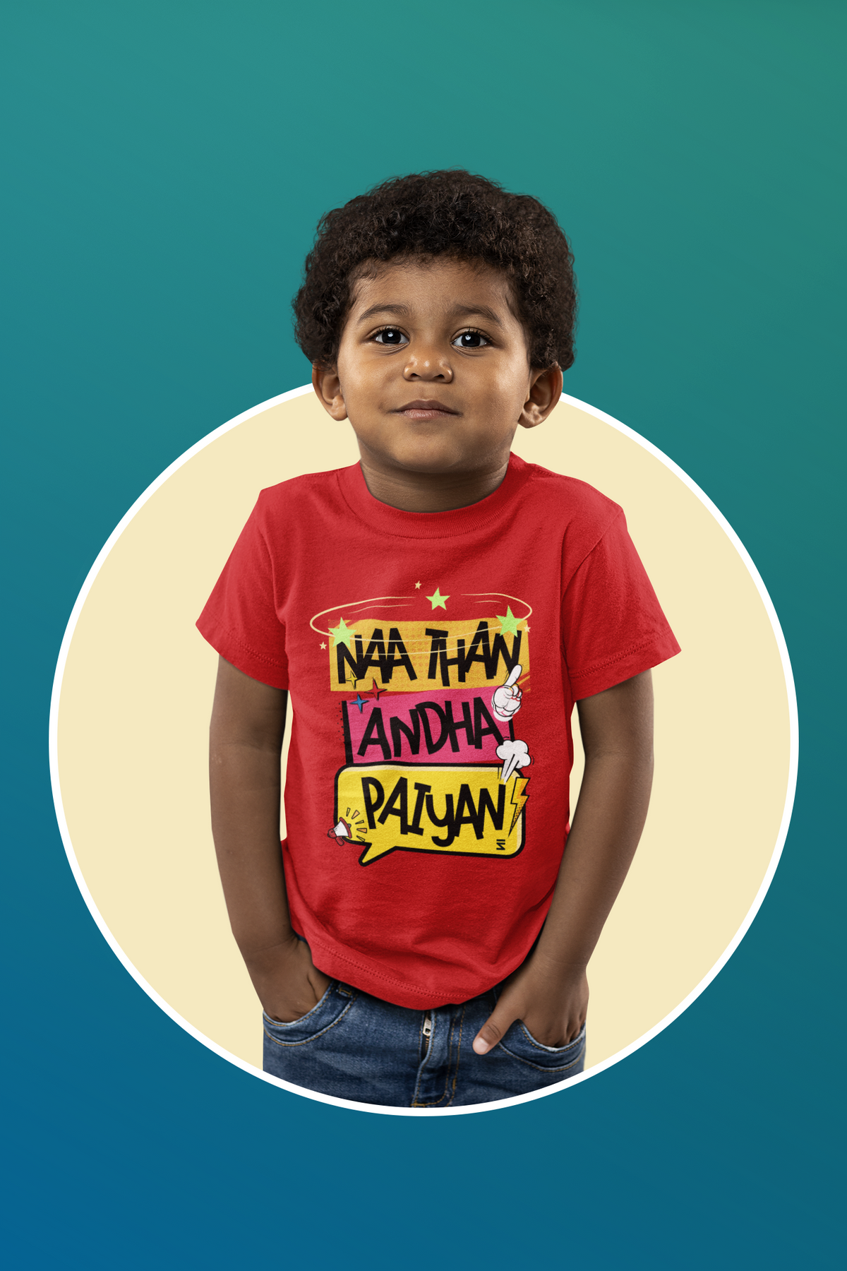 Nan Than Andha Paiyan Graphic printed T-Shirts