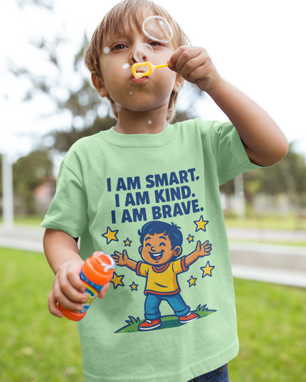 I am Smart Graphic printed T-Shirt - Inkstring