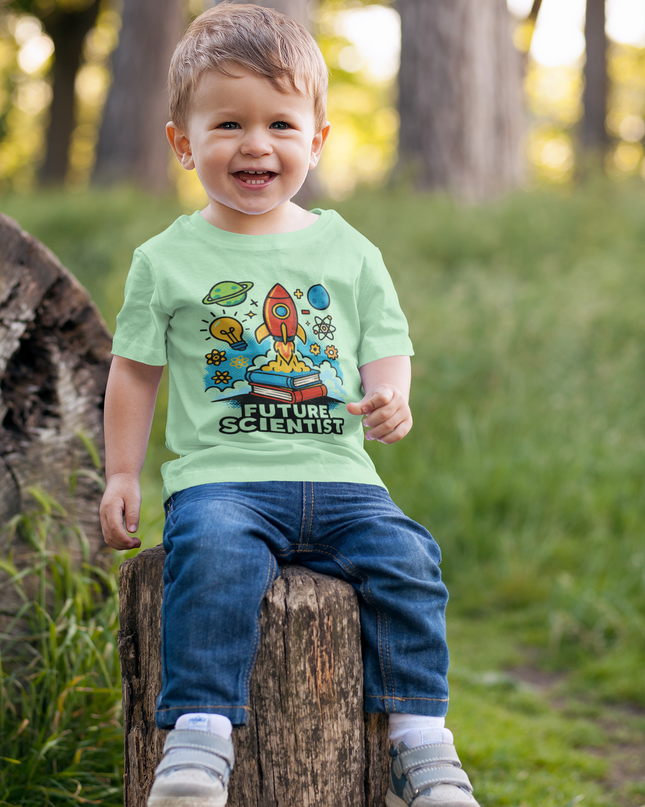 Future Scientist Graphic printed T-Shirt - Inkstring