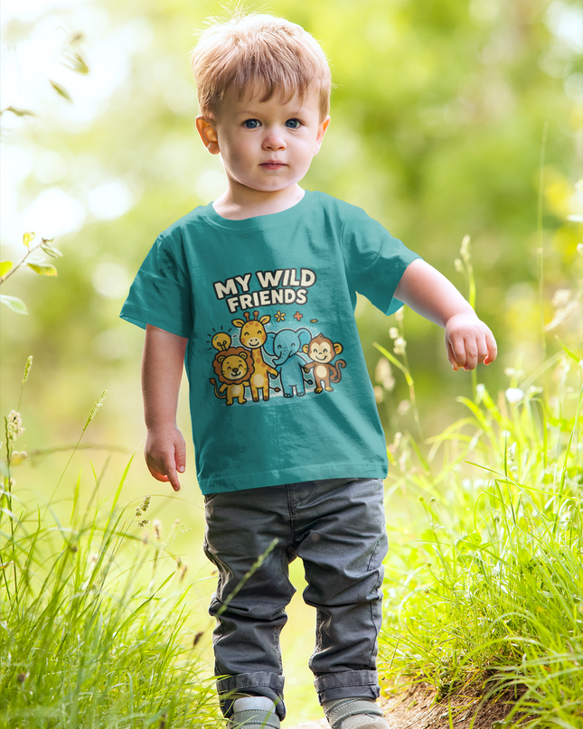Wild Friends Graphic printed T-Shirt - Inkstring