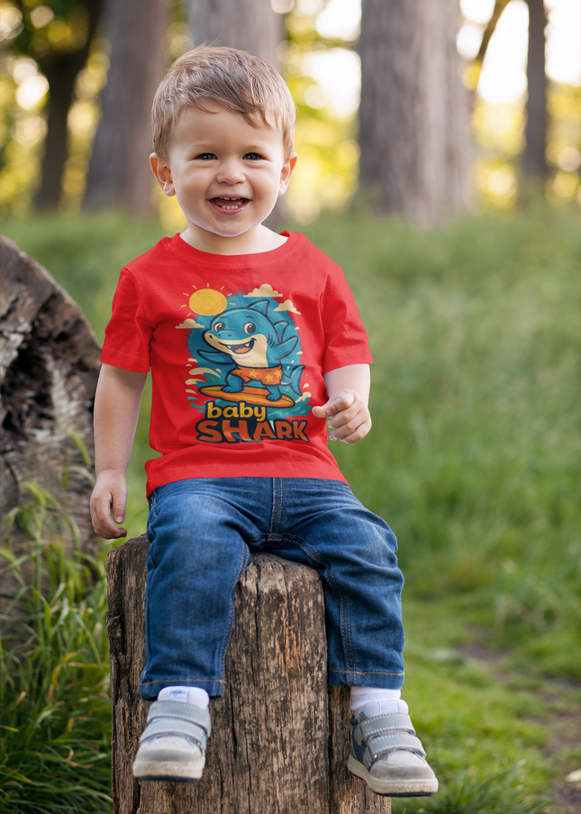 Baby Shark Graphic printed T-Shirt - Inkstring